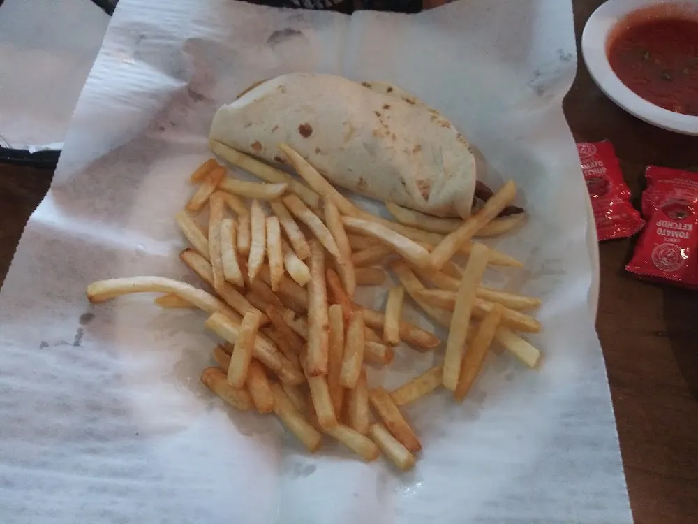 Kids Taco and Fries